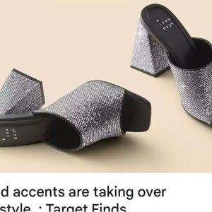 Glitter/sequin Heels